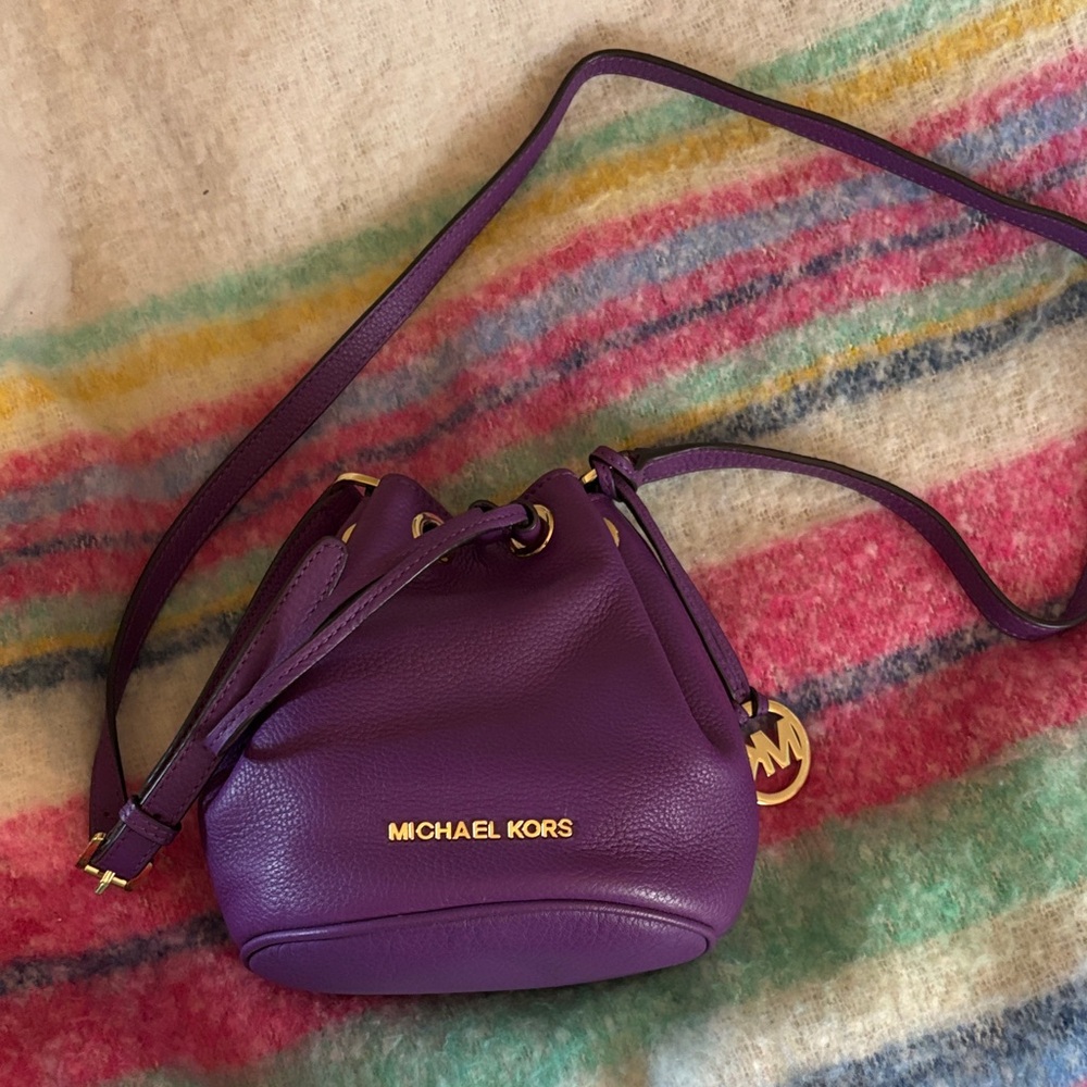 Michael Kors Vibrant Purple Mini Bag